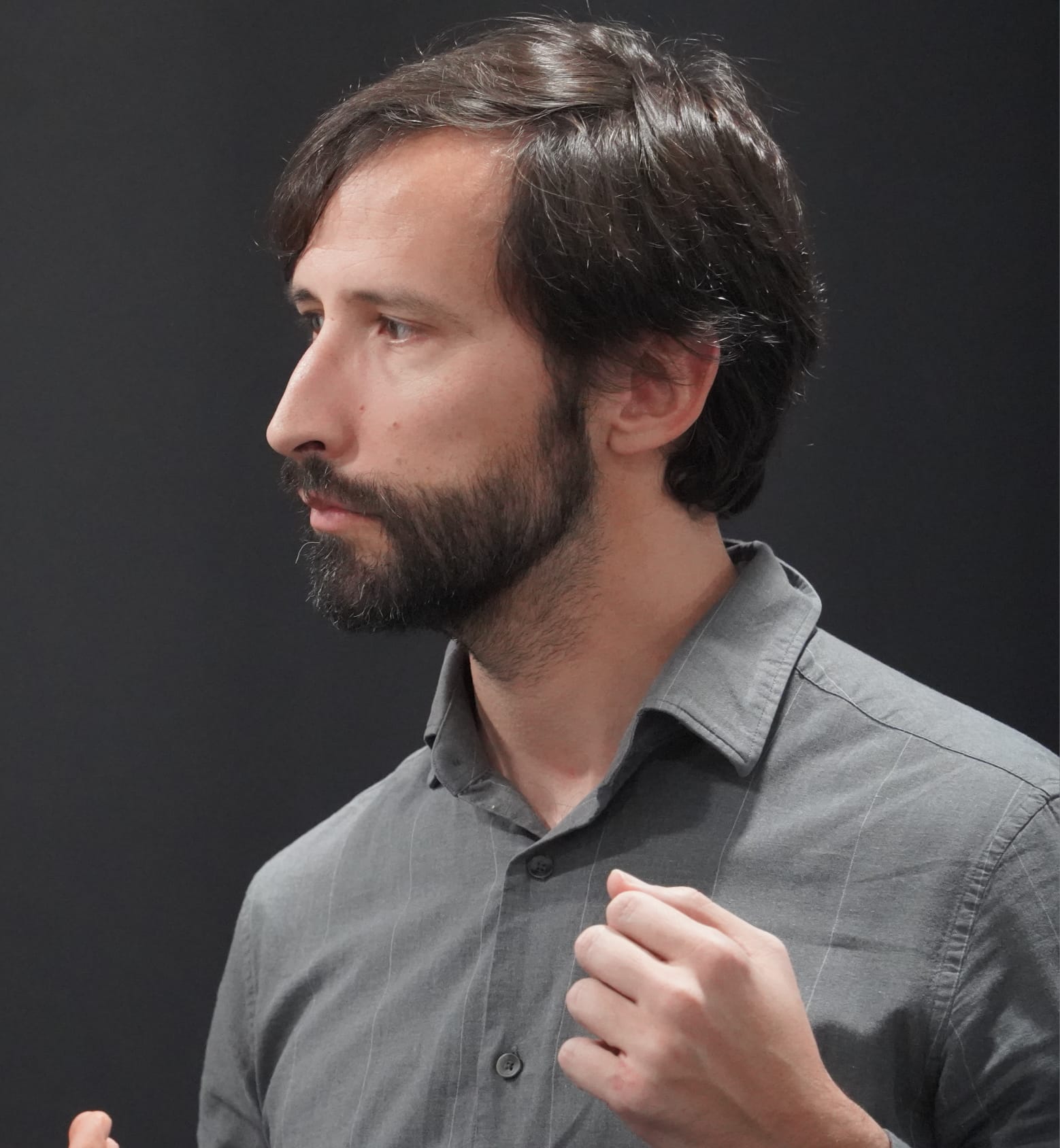 Miguel Bermejo explicando en una sesión de formación